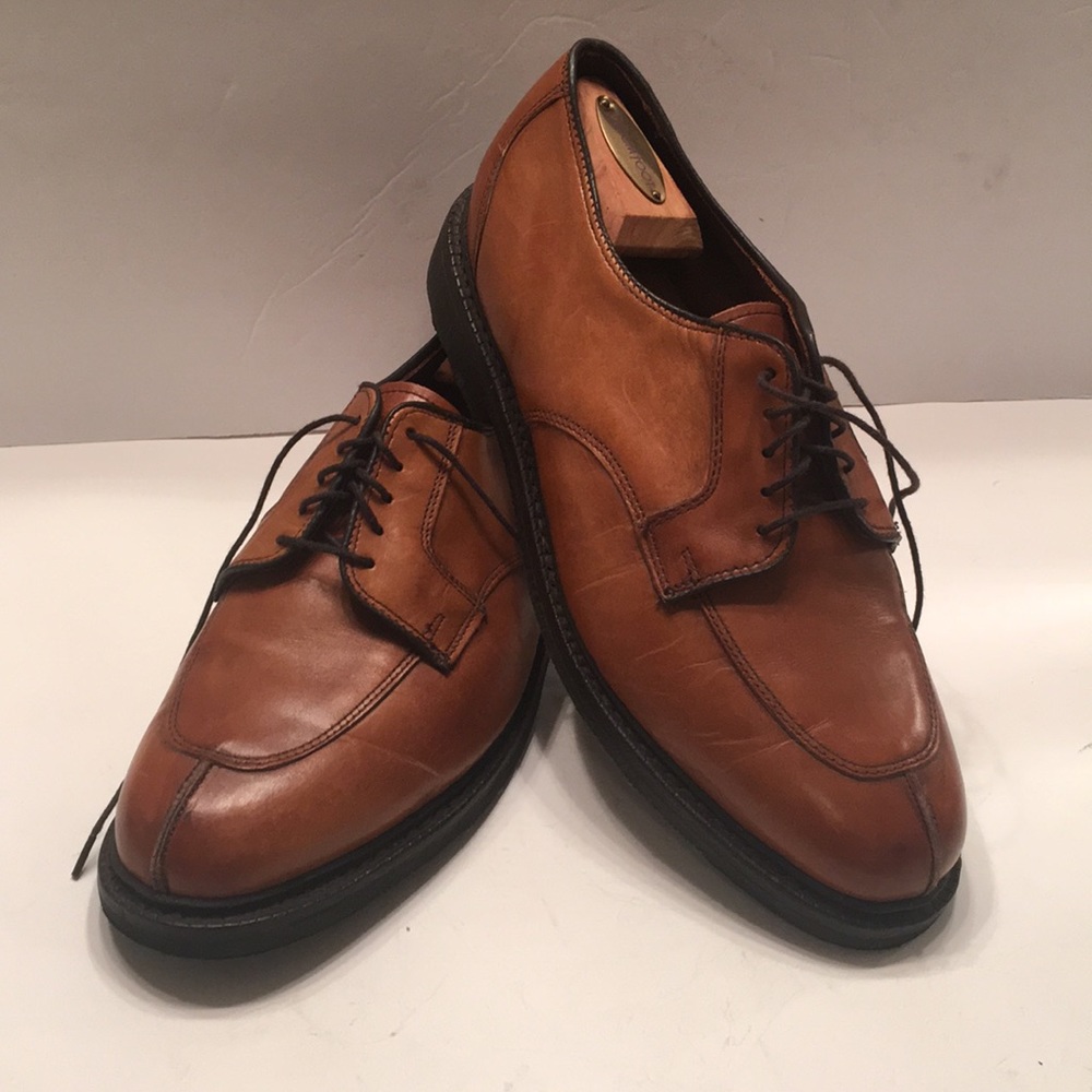 Allen Edmonds Ashton Split Toe Leather Shoes